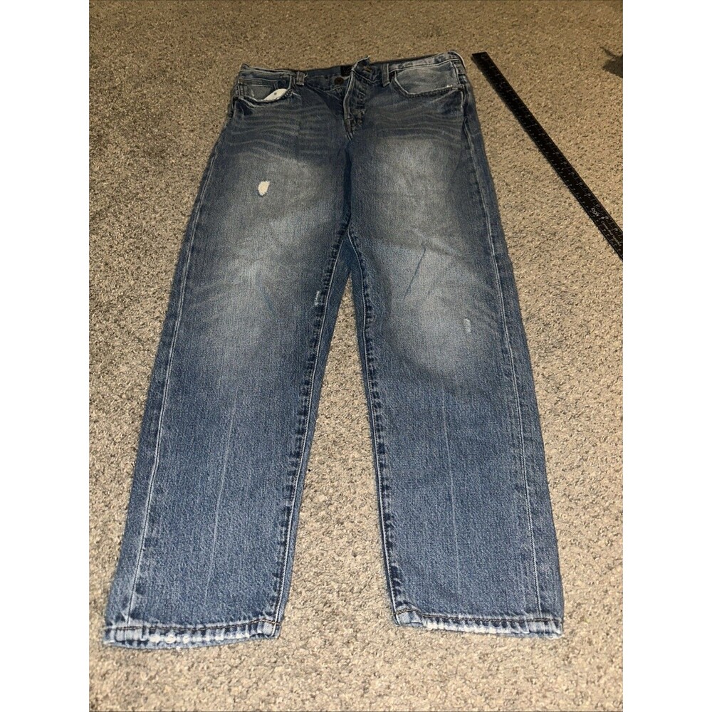 Lucky Brand LA Dylan Boyfriend Jeans Women's Size 4/27 Distressed. Button Fly